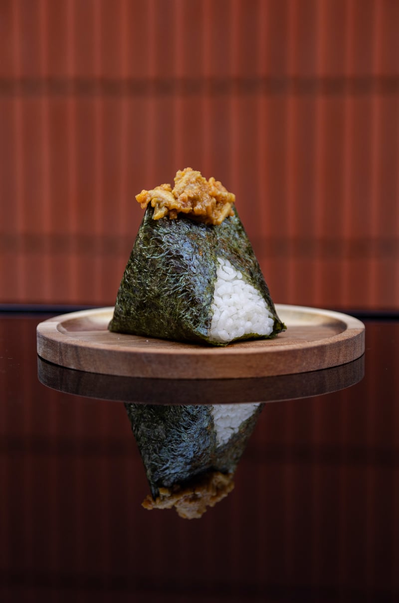 Onigiri Poulet Curry